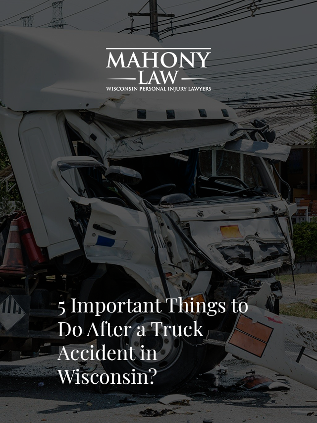 5 Important Things to Do After a Truck Accident in Wisconsin Cover Image